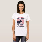 german shepherd dog owner gift tシャツ (正面フル)