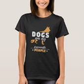 german shepherd dog owner gift tシャツ (正面)
