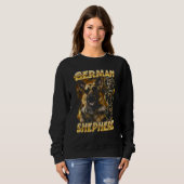 German Shepherd Dog Shirt German Shepherd Vintage  スウェットシャツ (正面フル)