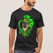 German Shepherd Dog St Patricks Day Lover Irish Sh Tシャツ (正面)