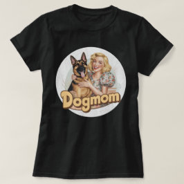 German Shepherd doglover dogmom dog t-shirt Tシャツ