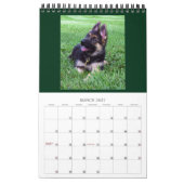 GERMAN SHEPHERD DOGS – ページ独身のカレンダー カレンダー (3月 2027)