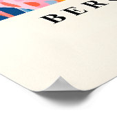 German Shepherd Dronking Coffee Art Print Matisse ポスター (角)