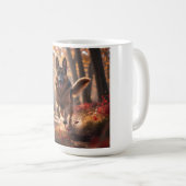 German Shepherd Elegant Coffee Mug コーヒーマグカップ (正面右)