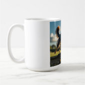 German Shepherd Elegant Coffee Mug コーヒーマグカップ (左)