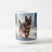 German Shepherd Elegant Coffee Mug コーヒーマグカップ (中央)