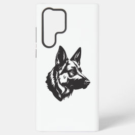 German Shepherd Face Samsung Case Samsung Galaxy S22 Ultraケース