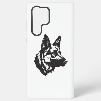 German Shepherd Face Samsung Case Samsung Galaxy S22 Ultraケース