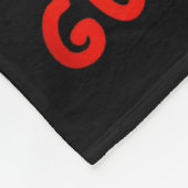 German Shepherd Funny Beer Festival Guten Dog  フリースブランケット (角)