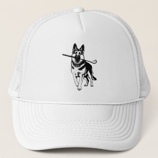 German Shepherd Golf  キャップ (正面)