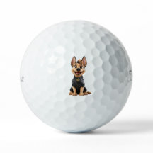 German Shepherd Golf Balls