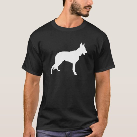German Shepherd GSD Dog  Mom Dad Pet Cute  Puppy Tシャツ (正面)