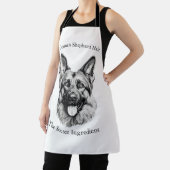 German Shepherd Hair the Secret Ingredient Apron エプロン (インサイチュ)