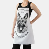 German Shepherd Hair the Secret Ingredient Apron エプロン (インサイチュ)