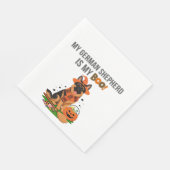 German Shepherd Halloween Costume My German Sheph スタンダードランチョンナプキン (角)