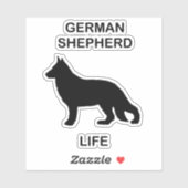 German Shepherd Life シール (シート)