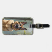 German Shepherd Luggage Tags ラゲッジタグ (正面横)