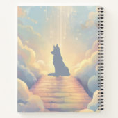 German Shepherd Memorial Journal | Rainbow Bridge ノートブック (裏面)