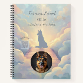 German Shepherd Memorial Journal | Rainbow Bridge ノートブック