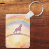 German Shepherd Memorial Keychain – Grief Music キーホルダー (裏面)