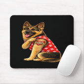 German Shepherd Mom Tattoo マウスパッド (マウス)