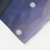 German Shepherd Police Holiday Card フリースブランケット (角)