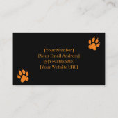 German Shepherd Puppies Kennel Business Card 名刺 (裏面)