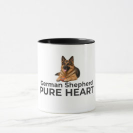 German Shepherd Pure Heart Mug – Loyal Dog Gift マグカップ
