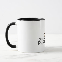 German Shepherd Pure Heart Mug – Loyal Dog Gift マグカップ