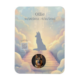 German Shepherd Rainbow Bridge Magnet マグネット