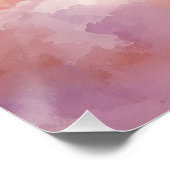 German Shepherd Rainbow Bridge Memorial Art ポスター (コーナー)