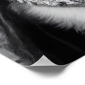 German Shepherd Renaissance Portrait, Funny Dog ポスター (角)