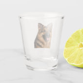 German Shepherd Shot Glass ショットグラス (裏面)