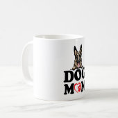 German Shepherd Stickers – ドイツの羊飼い犬の母 コーヒーマグカップ (正面左)