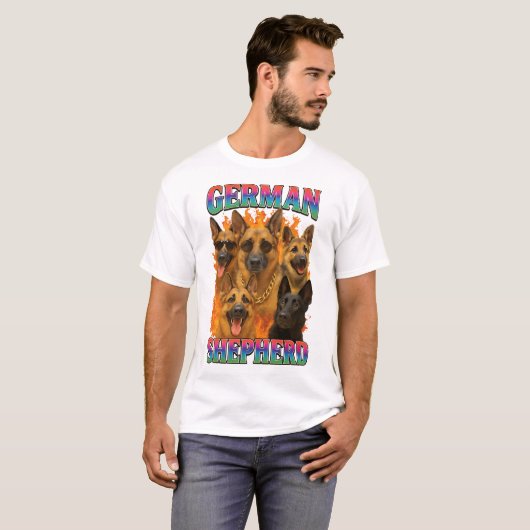 German Shepherd Tシャツ (正面フル)