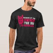 German Shepherd The Dog Is Harmless German Shepher Tシャツ (正面)