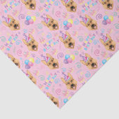 German Shepherd Tissue Paper in Pink 薄葉紙 (詳細)