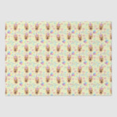 German Shepherd Tissue Paper in Yellow 薄葉紙 (正面)
