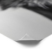 German Shepherd Toilet Paper Roll, Funny Bathroom ポスター (角)