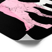 German Shepherd Valentines Day Cud Love Dog _1  ポスター (角)