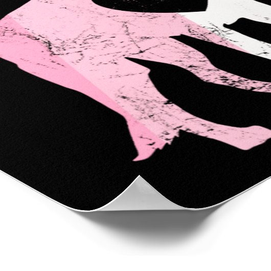 German Shepherd Valentines Day Cud Love Dog _1  ポスター (角)