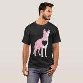 German Shepherd Valentines Day Cud Love Dog _1  Tシャツ (正面フル)