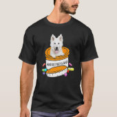 German Shepherd White Antidepressant Tシャツ (正面)
