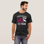 German Shepherds Are A Girls Best Friend For Women Tシャツ (正面フル)