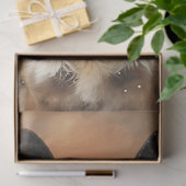 German Sheppard on a porch - Decoupage Paper 薄葉紙 (ギフト)