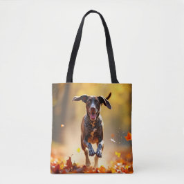 German Shorthair Pointer Elegant Shoulder Tote Bag トートバッグ