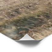 German Shorthaired Pointer狩りquail, Art ポスター (コーナー)