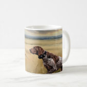  German Shorthaired Pointer  コーヒーマグカップ (正面右)