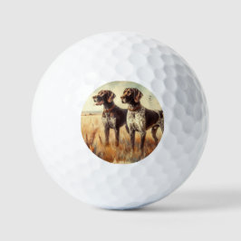 German Shorthaired Pointer ゴルフボール