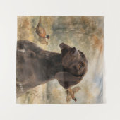  German Shorthaired Pointer  タペストリー (正面(横))